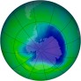 Antarctic Ozone 1992-11-09